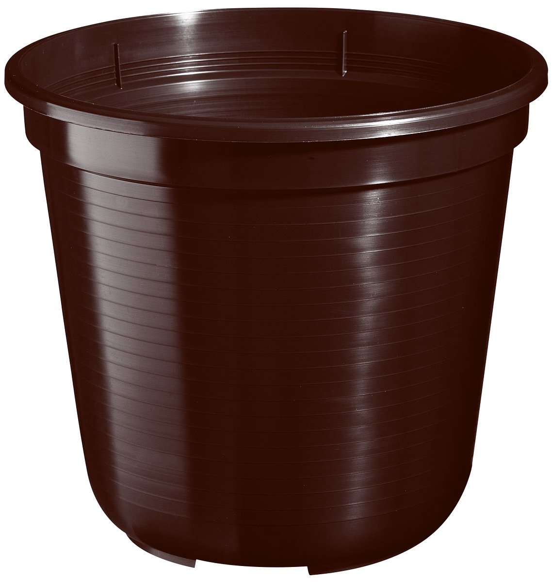 Geli Bloempot STANDARD Bruin Ø 40 cm - Kunststof
