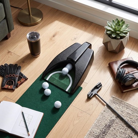 Dailygoods - Draadloze Golfbal Return Oefentrainer voor Thuis en Kantoor van Dailygoods — afbeelding 2