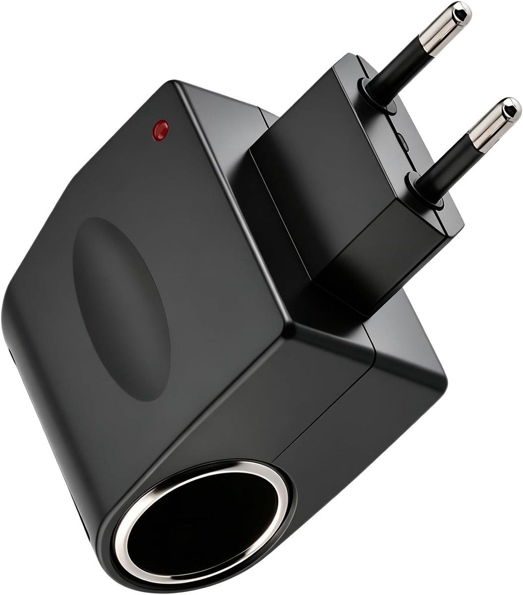 Adapter voor sigarettenaansteker, 220 V naar 12 V, 500 mA, wandstopcontact voor auto, converter AC naar DC 6 W voor autoapparaten