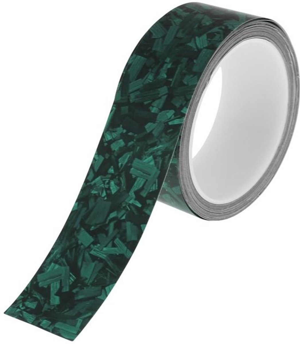 Pinstripe plakband 40 mm x 8.5 m voor auto, motor en boot - matte groene racing stripes voor DIY-projecten