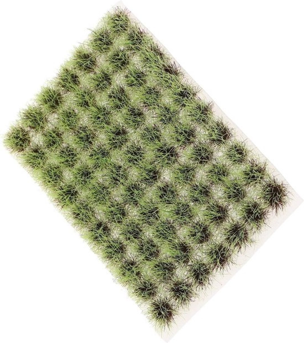 Miniatuurgrasmat - Kunstgras voor modelbouw - Modelbouwscènes - Hoge simulatie - 12 x 7 cm - Groen