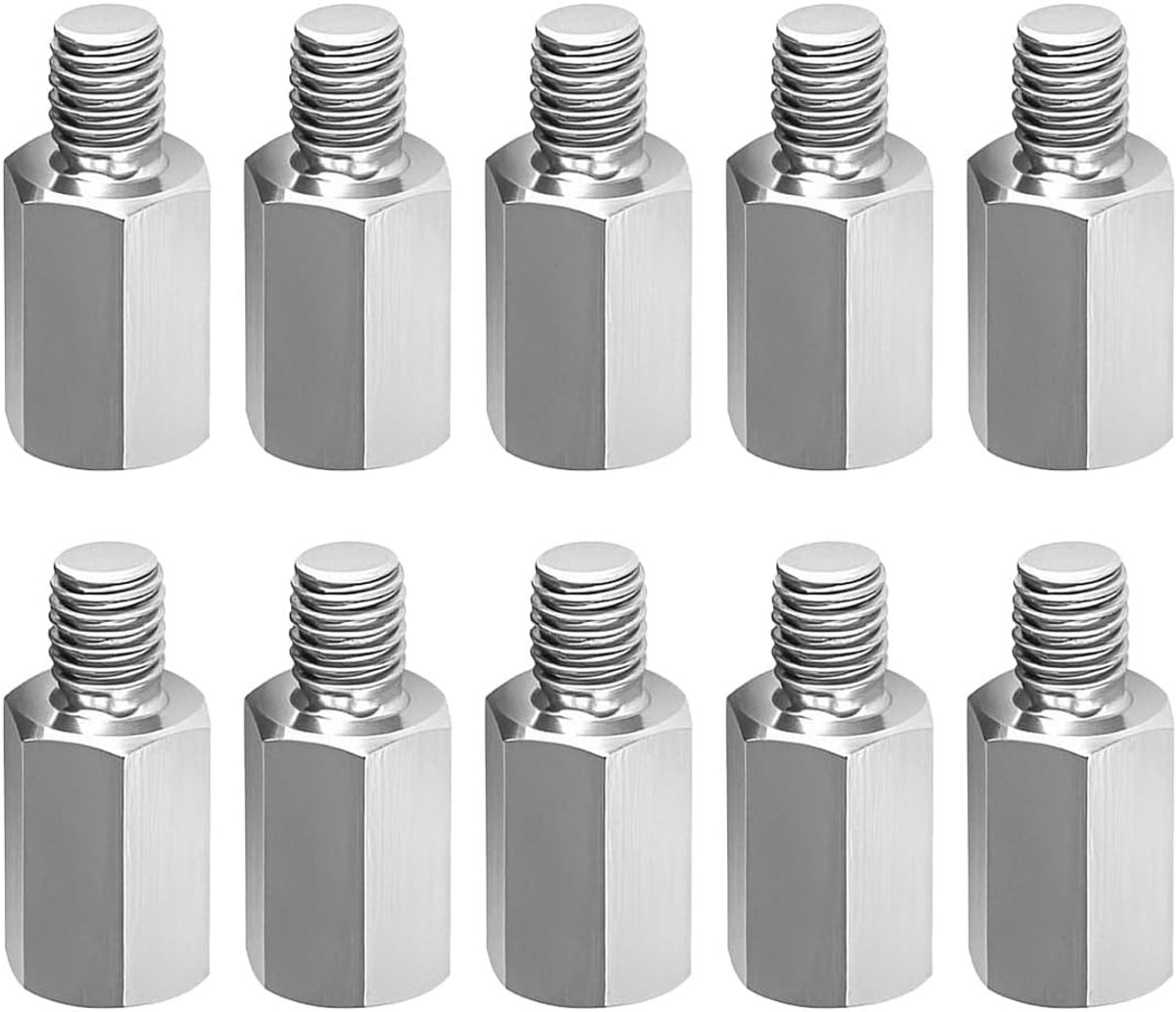 Zeshoekige afstandshulzen M5 x 12 - roestvrij staal - hoge hardheid - perfect voor PCB bevestiging - ShopVlot