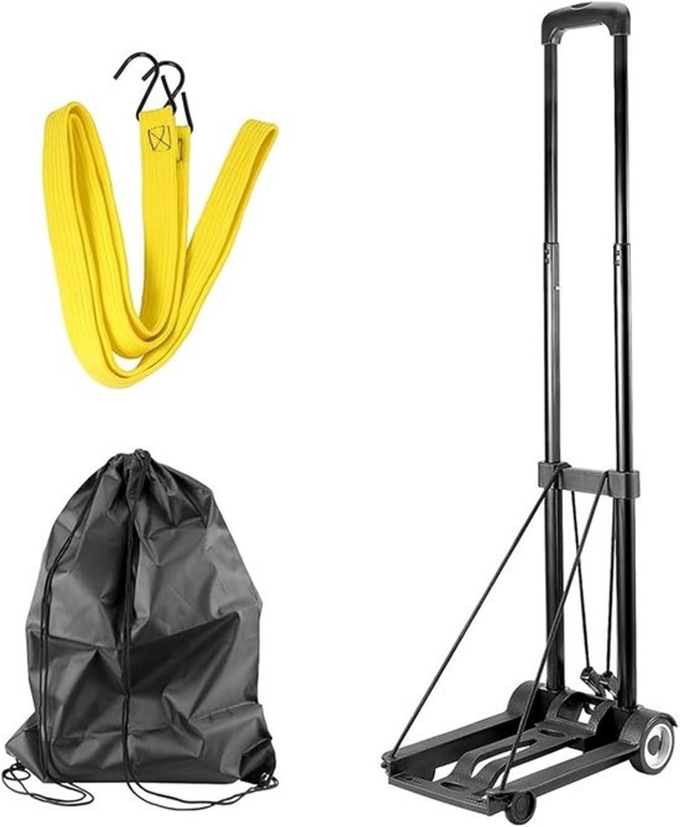 Opvouwbare steekwagen - lichtgewicht en compact - 25 kg