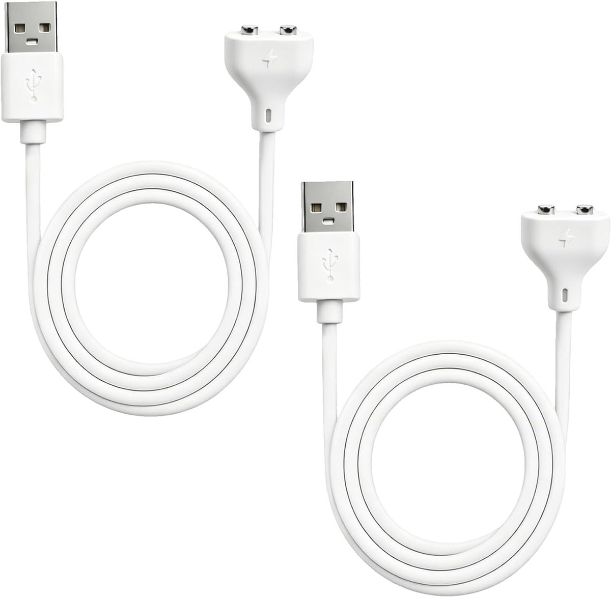 Magnetische USB-oplaadkabel 7 mm - Wit - Vervangbare oplaadkabel - Geschikt voor Satisfyer en meer - ShopVlot