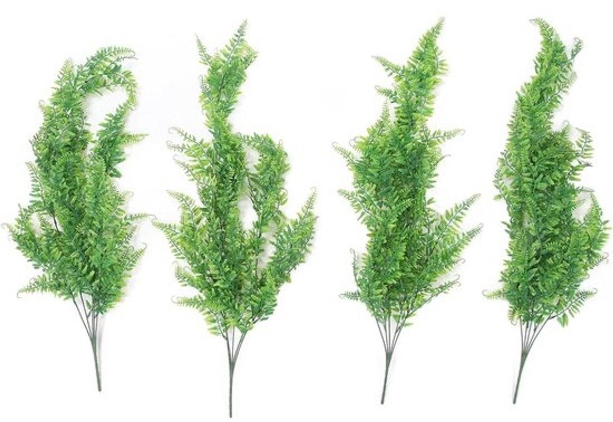 Generiek 4 stuks kunstplanten - Levensechte kleine hangplanten - Groendecoratie voor binnen en buiten