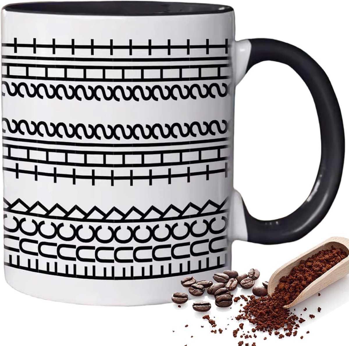 Koffiemok van 330 ml met verborgen boodschap, verborgen theekopje, keramische koffiemok, sarcastische theekopje, grappig voor thuis, kantoor, dagelijks gebruik