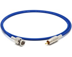Enoaudio 2964 75 Ohm digitale coaxkabel | gouden kanare cinch - BNC | HiFi - 0,5 m