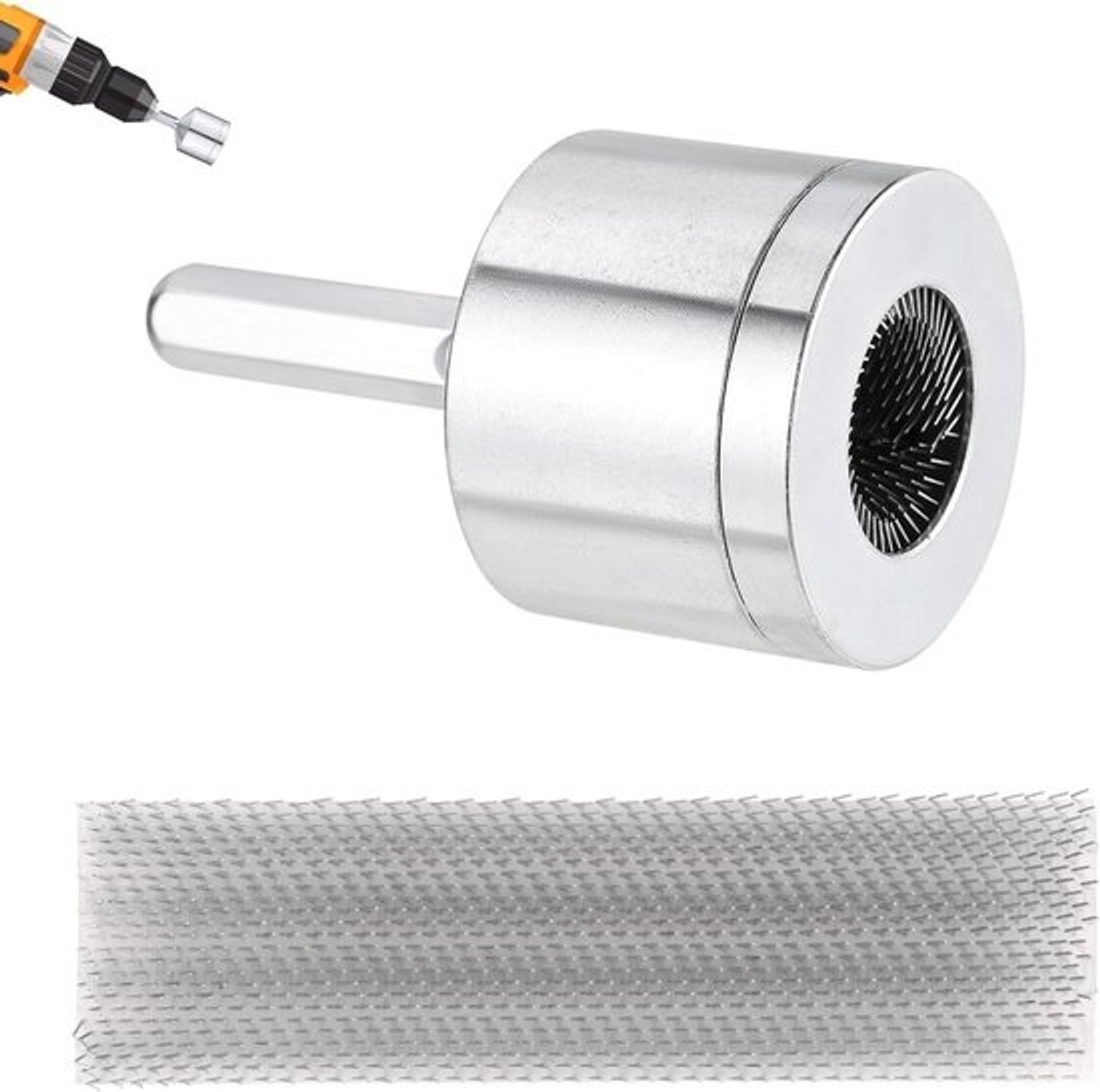 Koperen pijpreiniger - 2 vervangende borstels - Pijpreiniger - Voor 1/2 inch pijpen - Pijpreinigerset - Voor boor