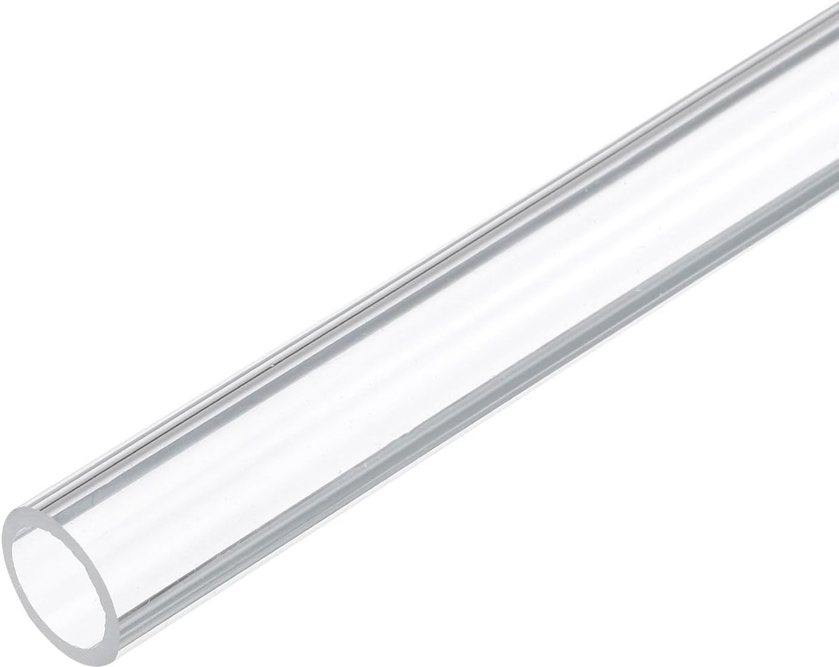 Plastic stijve buis 11 mm x 15 mm (0,4 x 0,6 inch) acryl buis ronde polycarbonaat buis, [voor sanitair, hydrauliek, aquarium, doe-het-zelf]