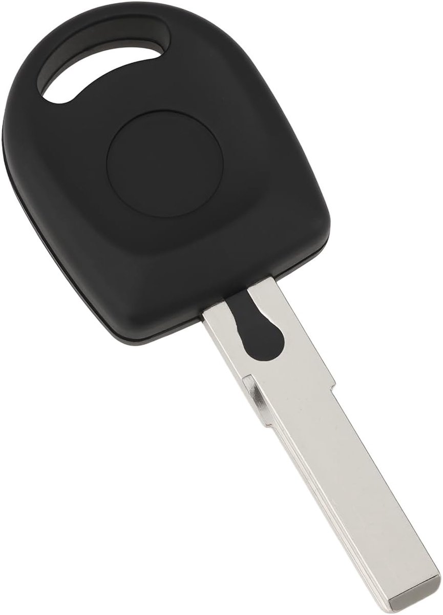 Sleutel HU66 Blade ID48 T6 Transponder Ongesneden Vervangingssleutel Compatibel met Volkswagen Polo 1998-2014