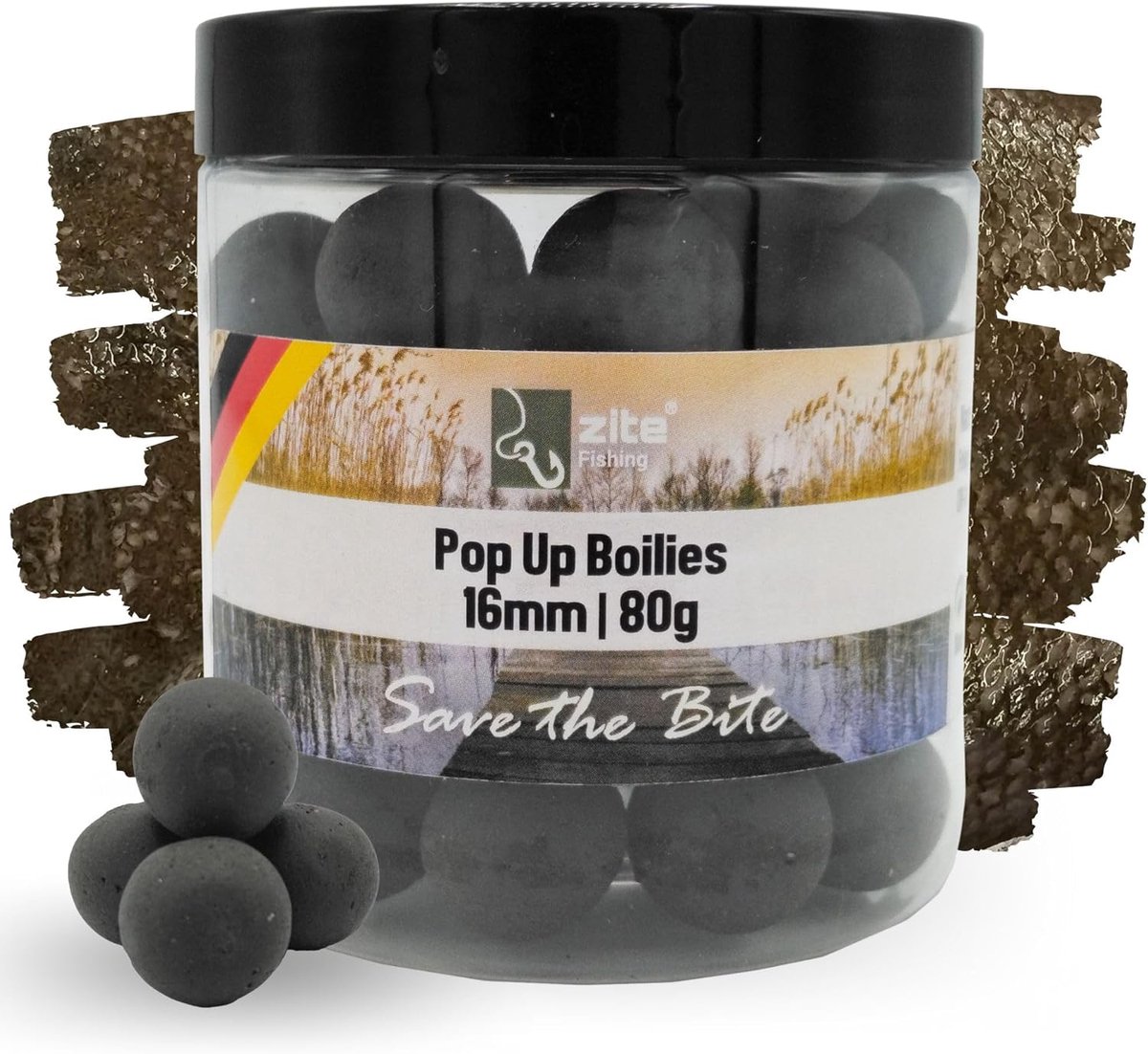 Zite Fishing Pop-Up Boilies 16 mm for Carp Fishing, Optimal Float Properties and Highly Catching Amino Carp Bait - ShopVlot