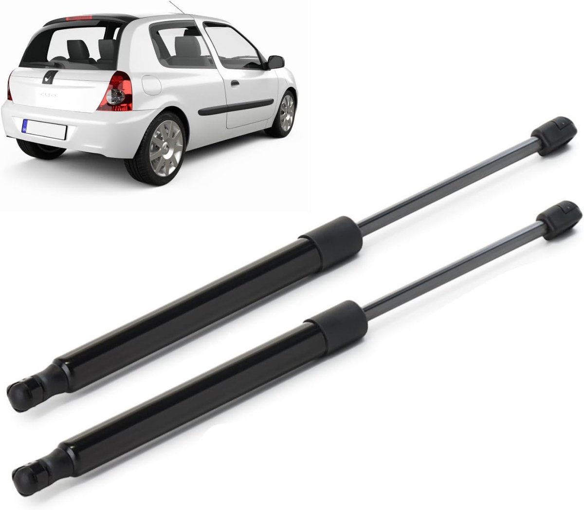 (2 PCS) Trunk Spring or Tailgate Pneumatic Gas Spring Compatible for Renault Clio II and Thalia I OEM 7700842256 - ShopVlot