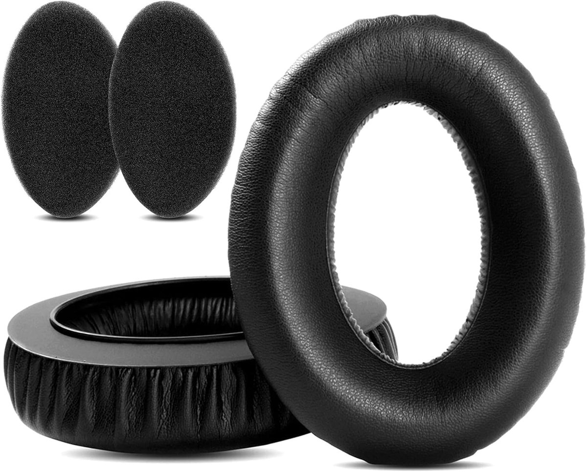 HD600 Ear Pads Compatible with Sennheiser HD600 HD660S HD58X HD6XX Headphones Replacement Cushions - Black - ShopVlot