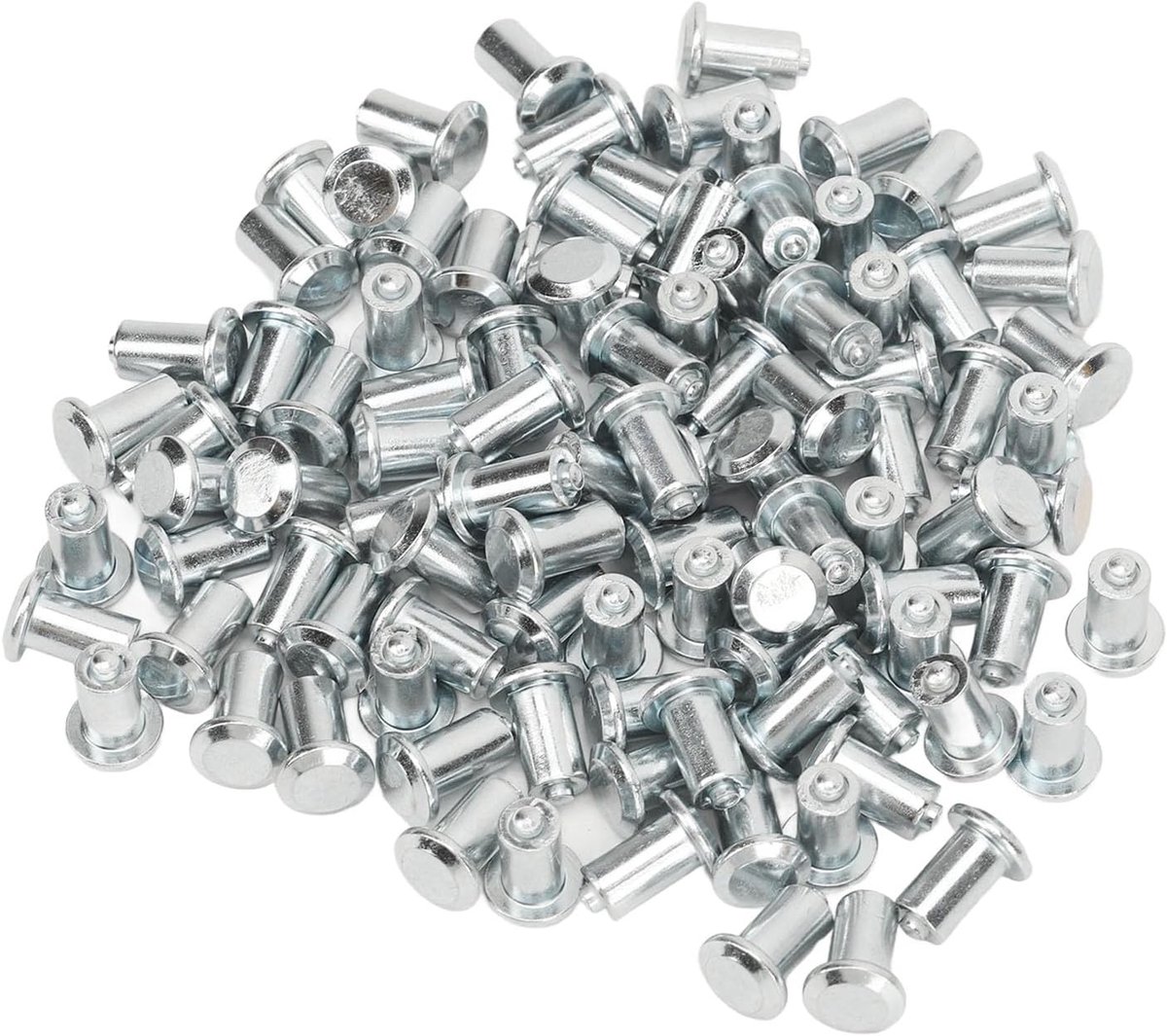100 Stuks 11 Mm Lengte Sneeuwbandspikes met Stevig Staal, voor Auto Vrachtwagen Fiets Motorfiets ATV SUV, Zorgt voor Betere Grip op de Banden, Voorkomt Verschillende Problemen
