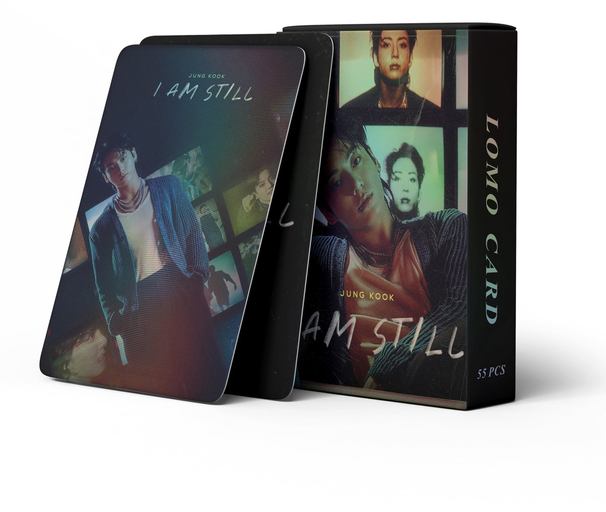 KPOP 55pcs/box BTS Jung Kook I Am Still Photocard [Fotokaarten]