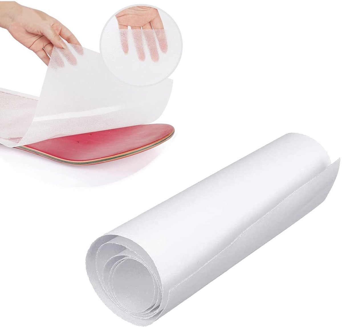 Transparante Grip Tape - Transparant - 84 x 23 cm - Waterbestendig en Antislip - Voor Skateboards en Longboards