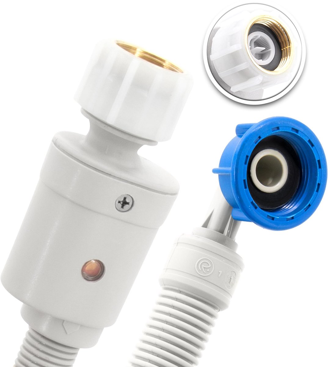 Elzusha - Aquastop Veiligheidsinlaatslang - 3 m - Voor Wasmachine en Vaatwasser
