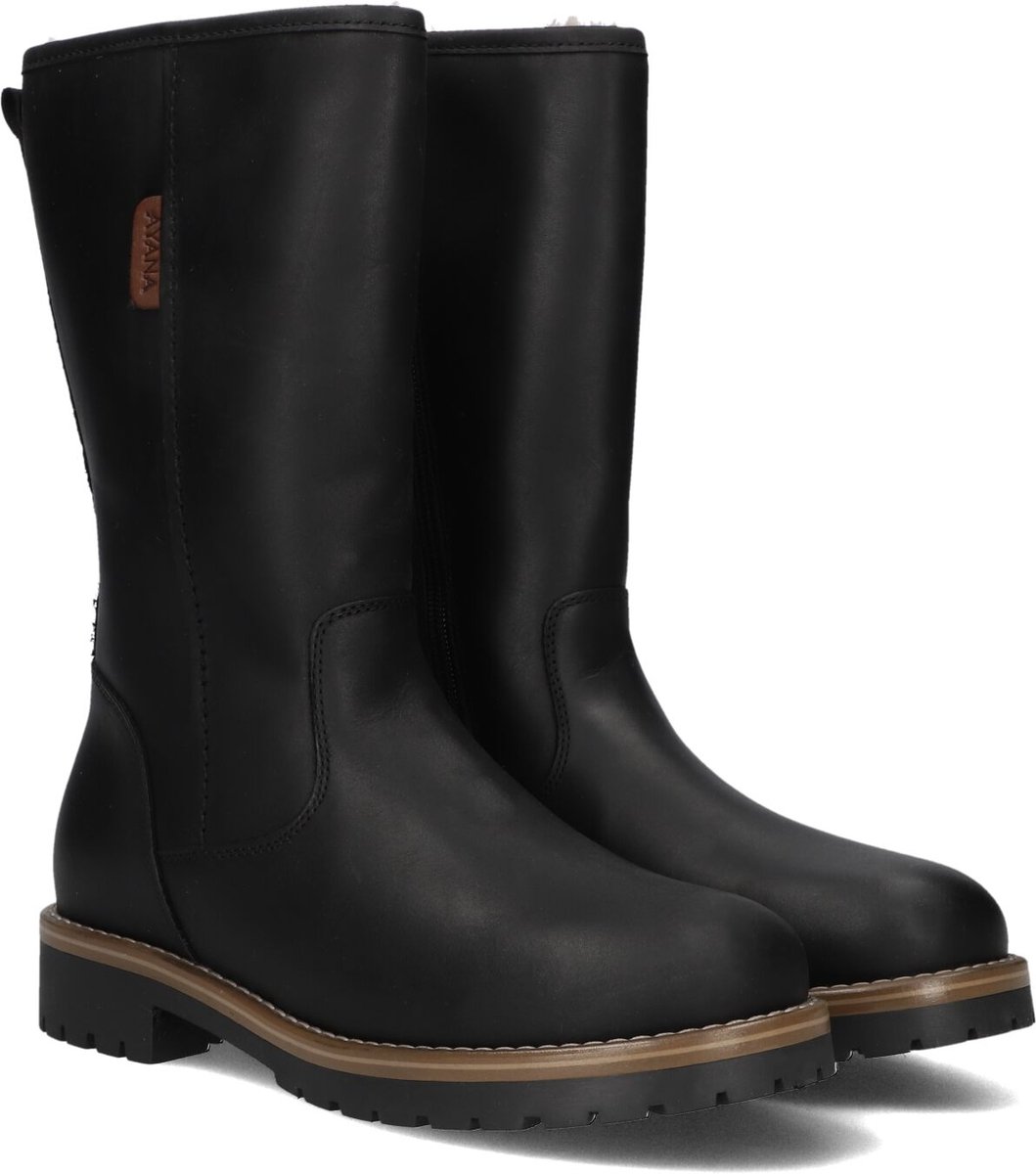 AYANA 762 Laarzen - - Dames - Zwart - Maat 36