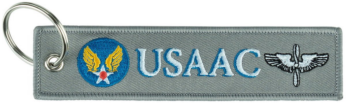 Sleutelhanger USAAC grijs #146