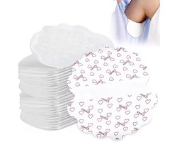 100 Stuks Zelfklevende Onderarm Pads voor Mannen en Vrouwen, Onzichtbare en Comfortabele Zweetpads, Geurloos en Bescherming Tegen Zweetvlekken in de Oksel