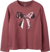 Name it Top met lange mouwen pailletten