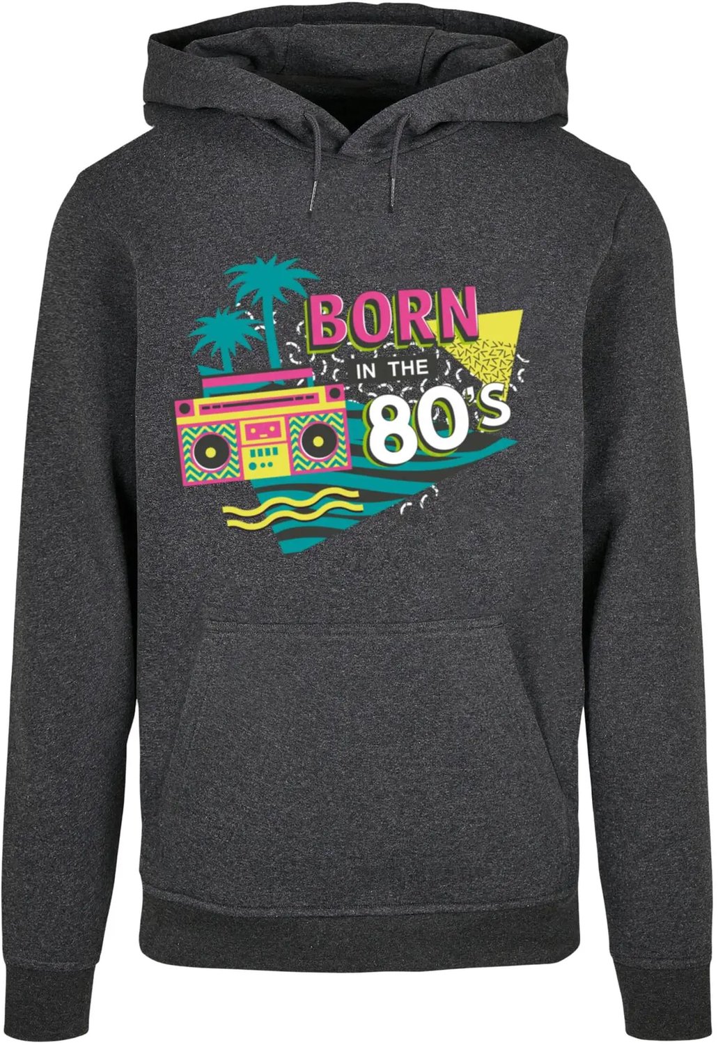 Hoodie Mister Tee Born In The 80´s Basic Houtskool