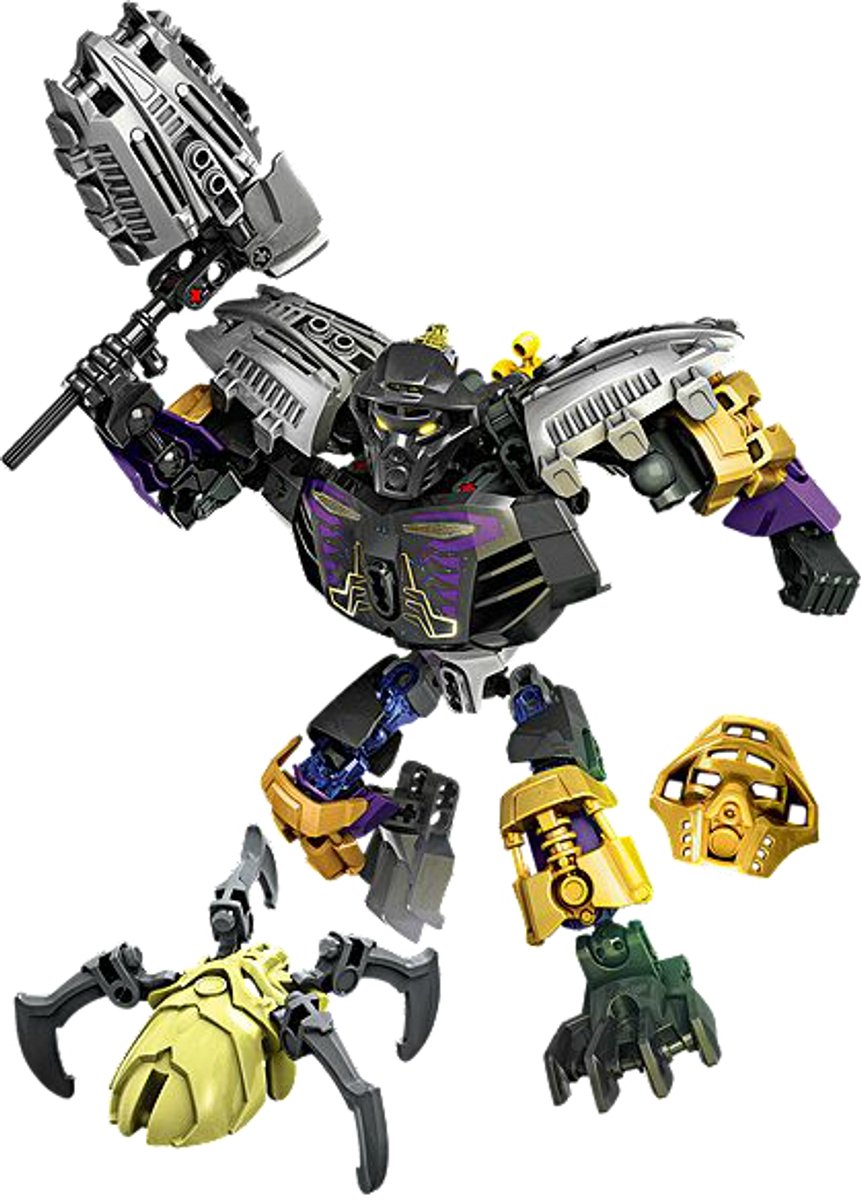 LEGO BIONICLE Onua – Master of Earth, Bouwpakket, 8 jaar, 108 stuk(s)
