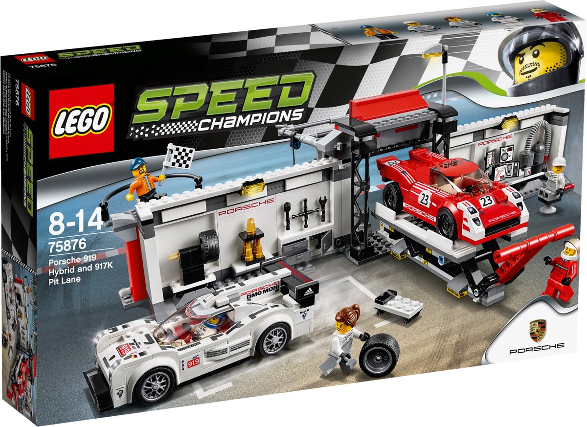 Porsche 919 Hybrid en 917K pitstraat