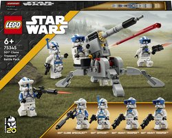 LEGO 75345 Star Wars 501st Clone Troopers Battle Pack Bouwbaar Speelgoed voor Kinderen