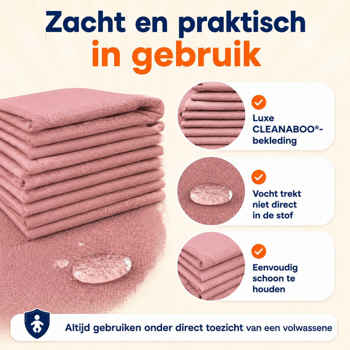 Trendmix Babyschommel Roze 3-in-1 – Houten Meegroei Kinderschommel – Vanaf 8 Maanden – Inclusief Ophanghaken – Tot 25 kg — afbeelding 6
