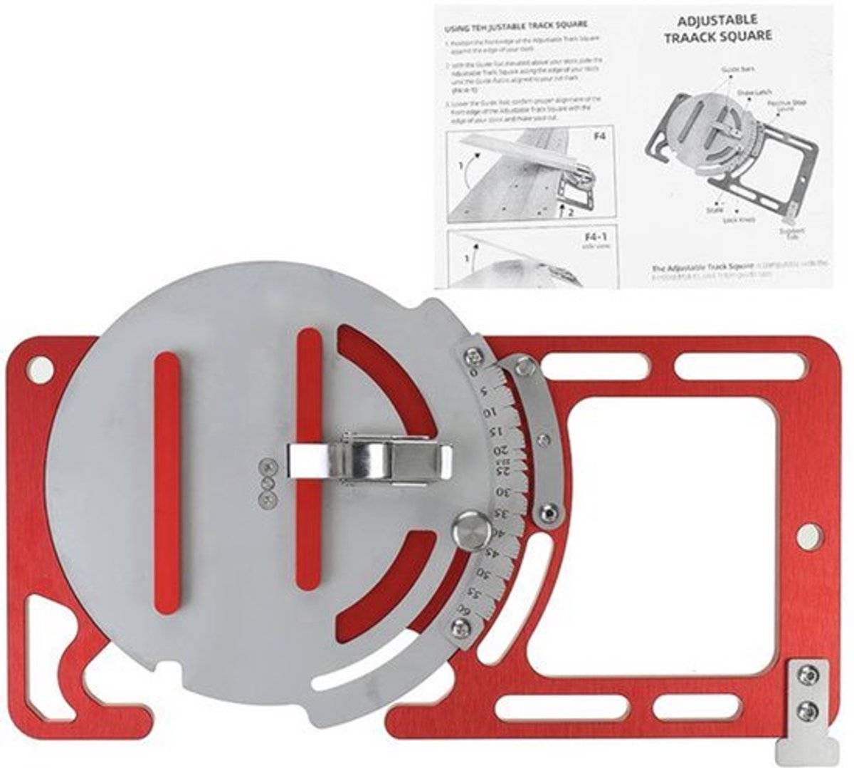 Zaagrail Aluminium Verstelbaar - 45 cm Lengte - Lichtgewicht 1.73 kg - Houtbewerking Accessoire - Zaaggeleider