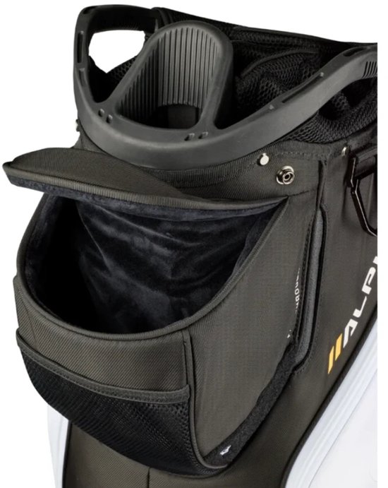 Wilson Alpine Cartbag 2026 - Zwart Wit Oranje van Wilson — afbeelding 3