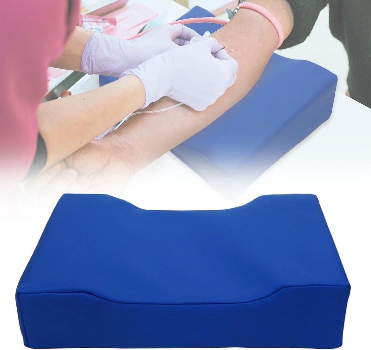 Arm Positionering Pad voor Infusie - Ondersteuningskussen voor Klinieken, Verpleegzorg en Patiënten, 11 x 7,9 inch, Comfortabel en Duurzaam