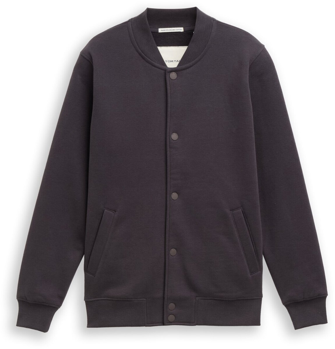 Tom Tailor - College joggingjack - Maat 128 - coal grey