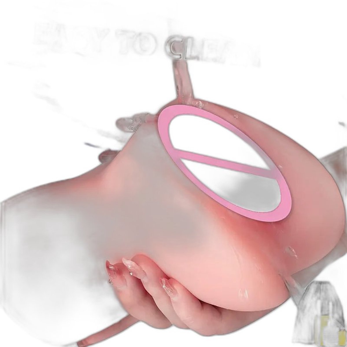 Currero Pocket Pussy met Billen - Masturbator voor Man - Realistisch Torso - Kunstvagina - Billenpop - Sextoy voor Mannen - Discreet Verpakt - 17 cm - met Schoonmaakset