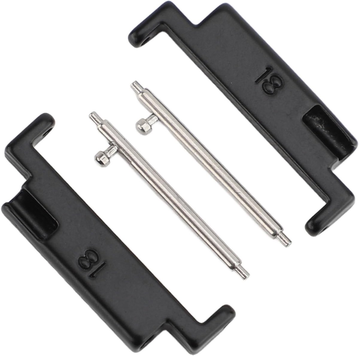 Hoogwaardige Metalen Horlogebandadapter voor 18-22 Mm Horlogebanden, Duurzaam en Universeel Vervangingsonderdeel voor Horloges