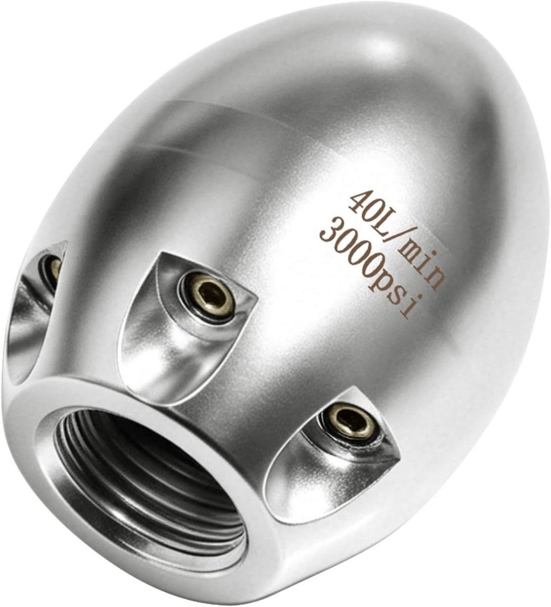 Krachtige 3/8 Inch NPT Vrouwelijke Draad Afvoerreiniger met RVS Spuitkop voor Huishoudelijke Loodgieterswerkzaamheden en Verstopte Leidingen