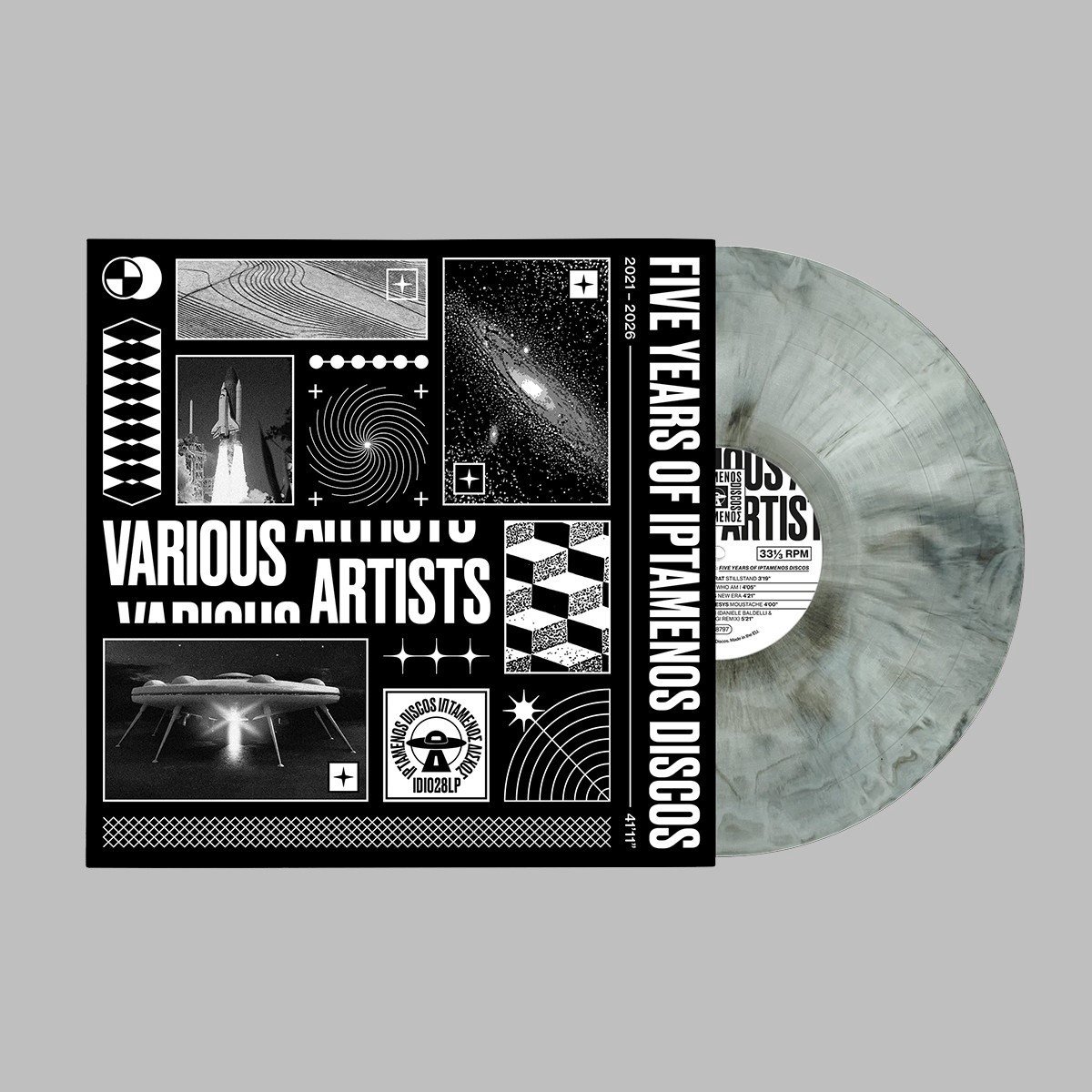 Various Artists - Five Years Of Iptamenos Discos (LP) (Coloured Vinyl) (Limited Edition)