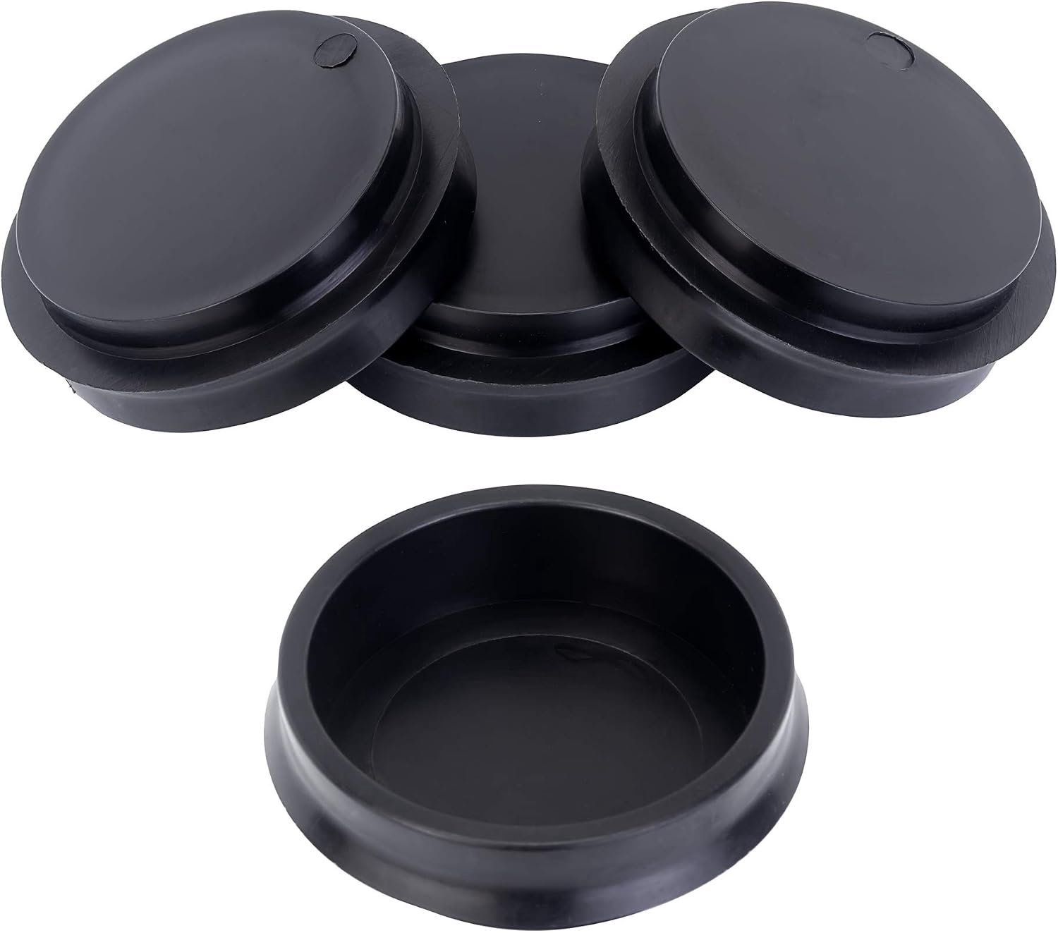 Zwenkbekers set van 4 - geschikt voor wieldiameter tot 55 mm - sterke kunststof - ServiceTopper