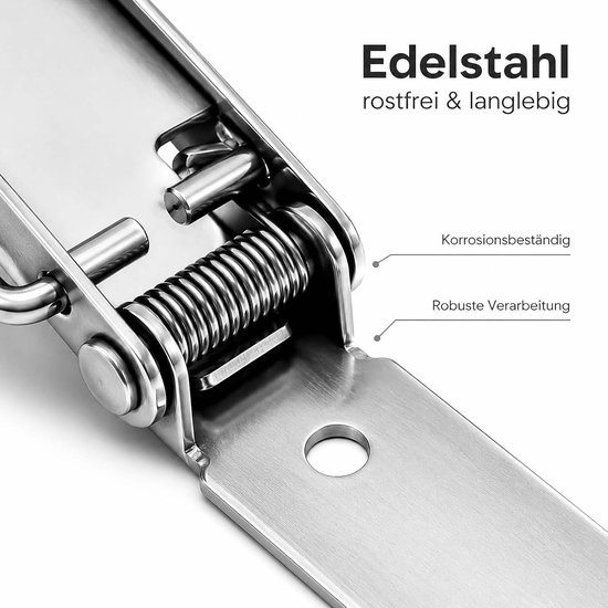 90 mm, 4 stuks, met vergrendelingsgat — afbeelding 4