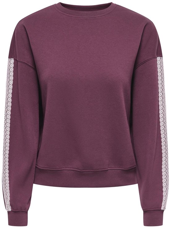 ONLY - ONLBEAUTY L/S CREW NECK CS SWT Dames Trui