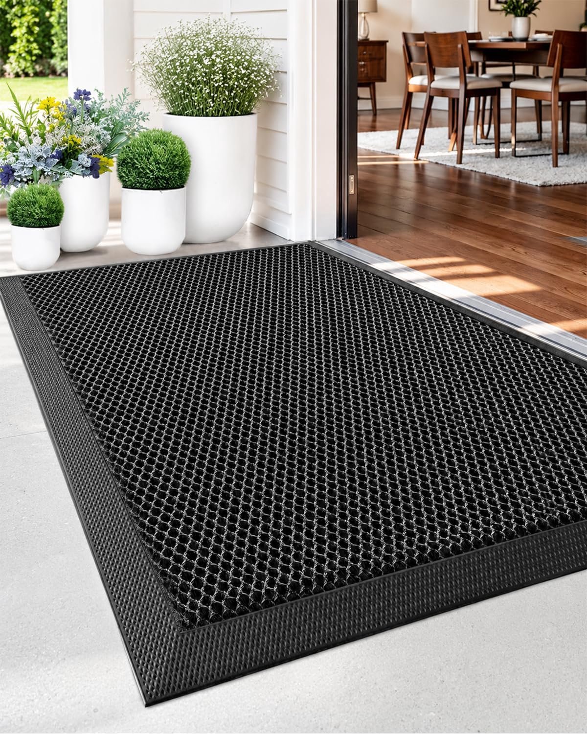 Deurmat 40 x 60 cm, wasbaar