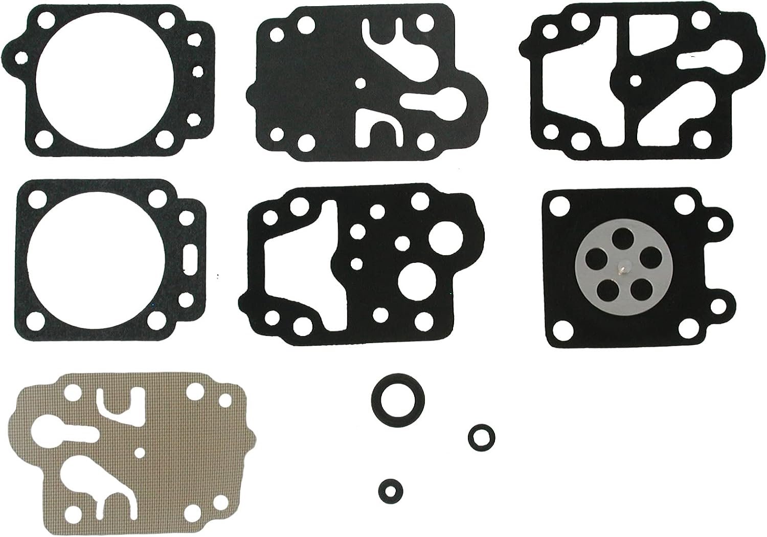 Reparatieset carburateur - aanpasbaar - membraanen en afdichtingen - geschikt voor Walbro m-winkel - m-winkel