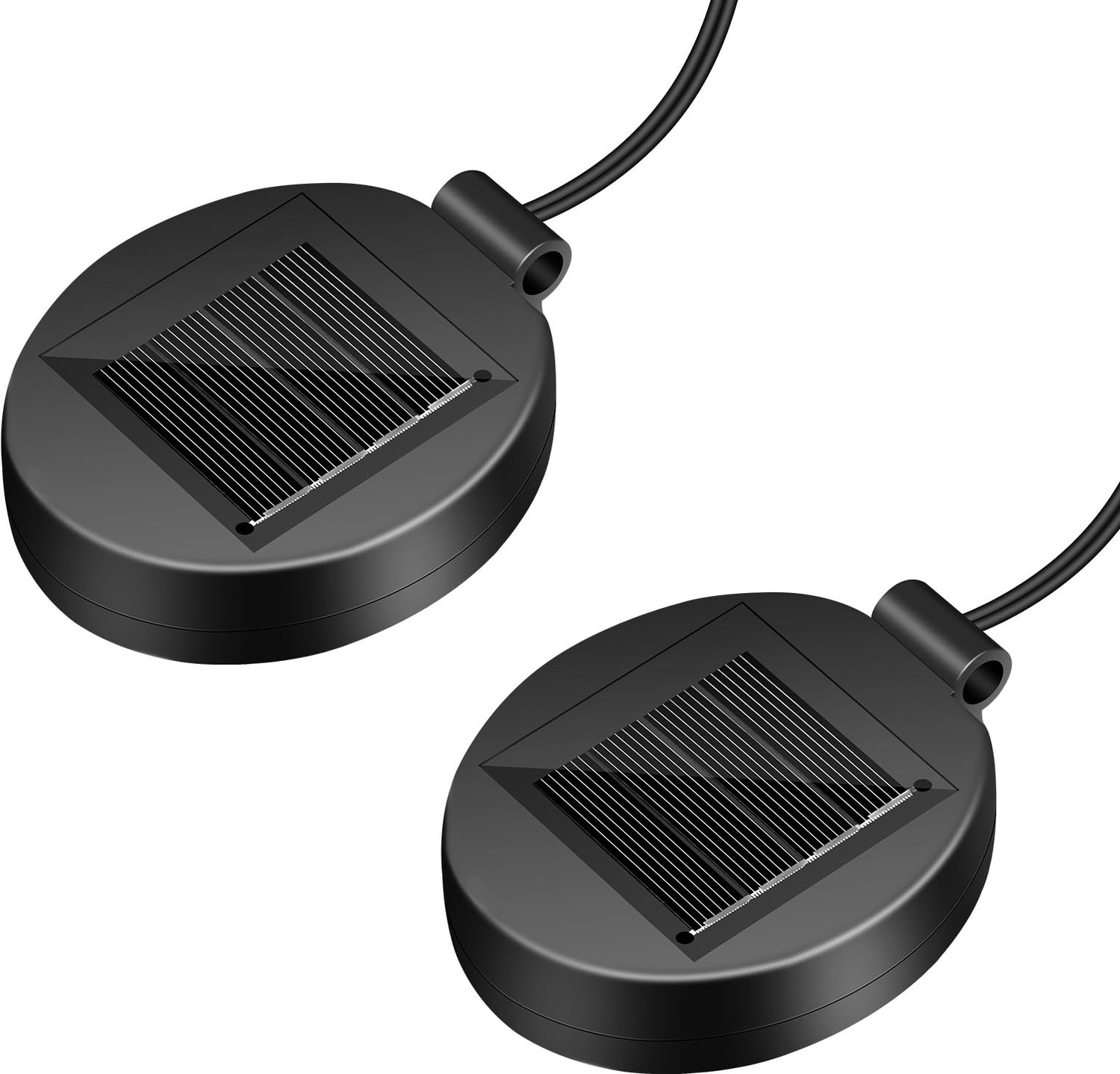 Vervangende Zonnepaneel voor Tuinlampen, 2 Stuks