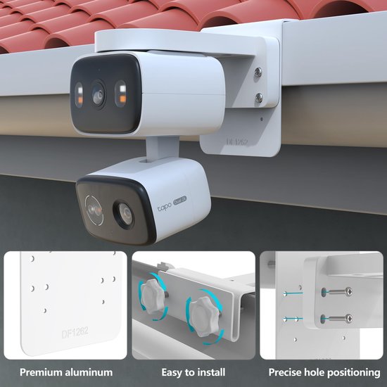 Dakgoot Houder voor TP-Link Tapo Buiten Camera — afbeelding 3