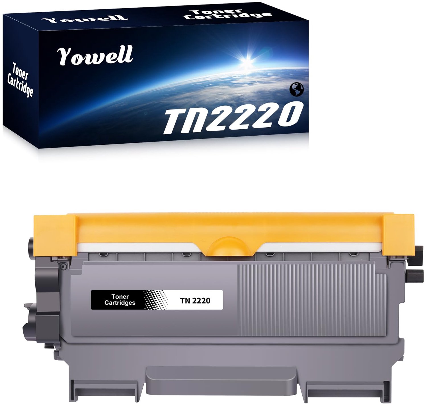 TN2220 Zwarte Toner Compatibel voor Brother Printers
