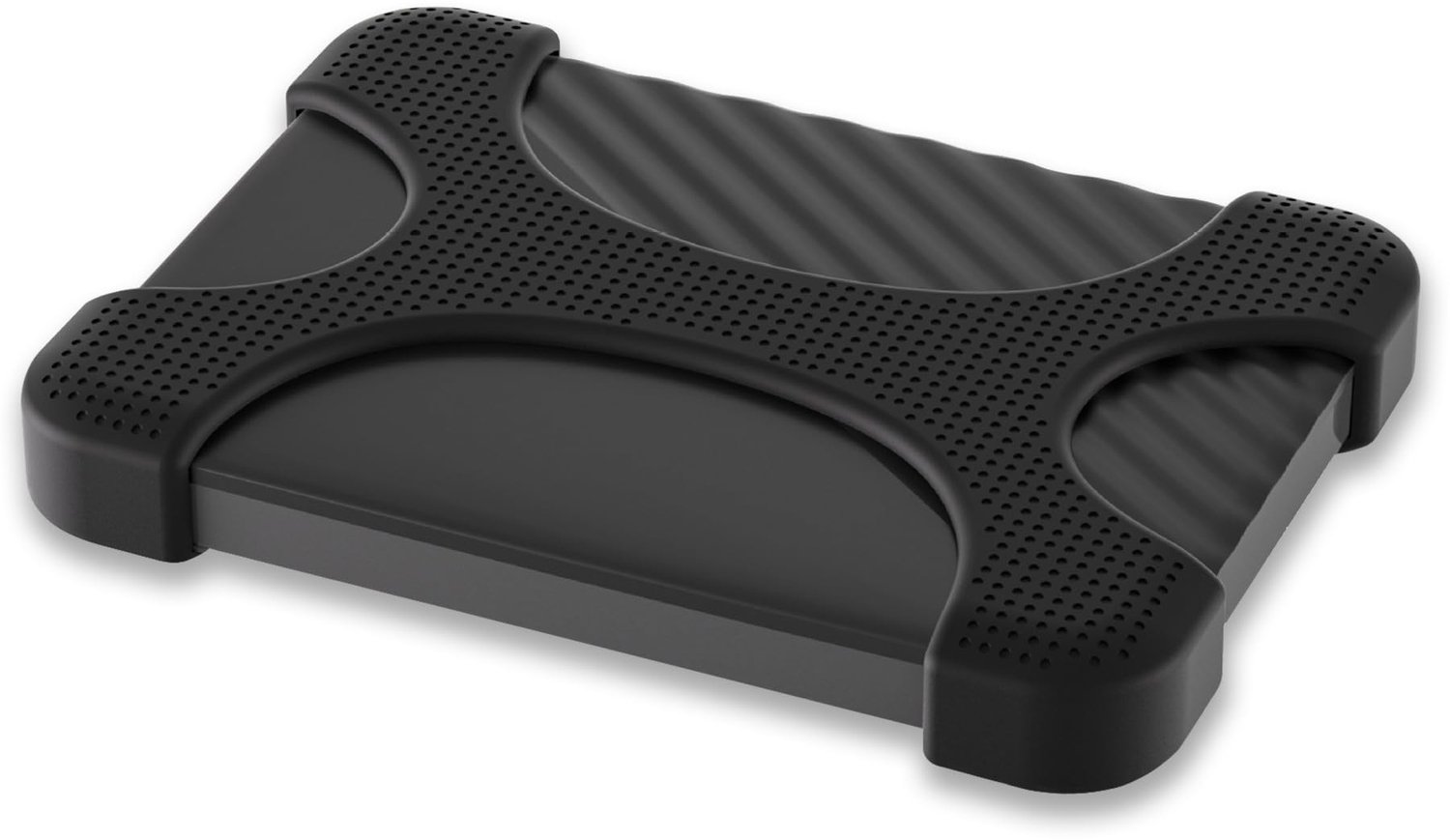 Siliconen Beschermhoes voor Externe Harde Schijf 2.5 inch, Zwart