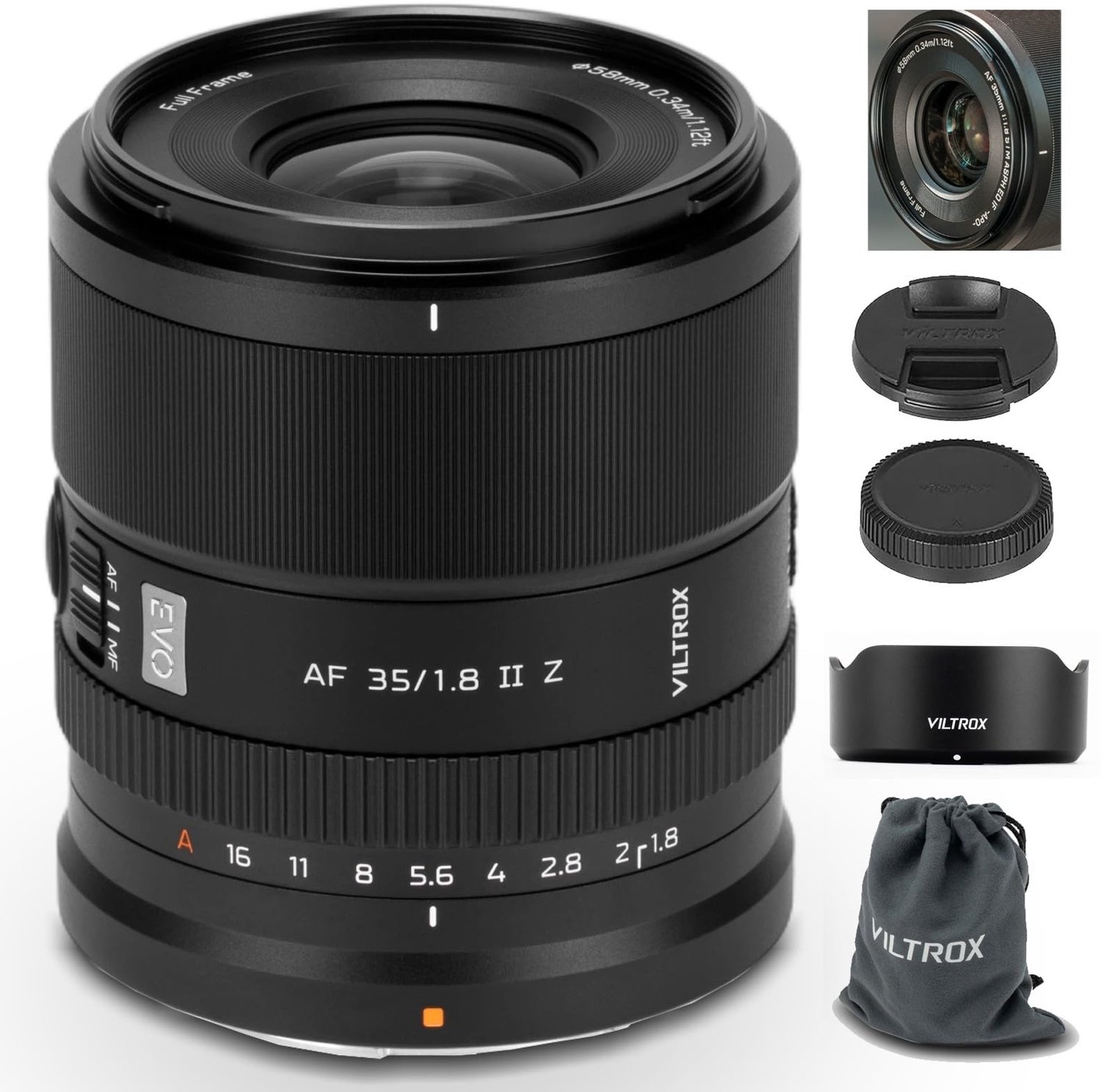 35mm F1.8 II EVO Z Autofocus Lens voor Nikon Z