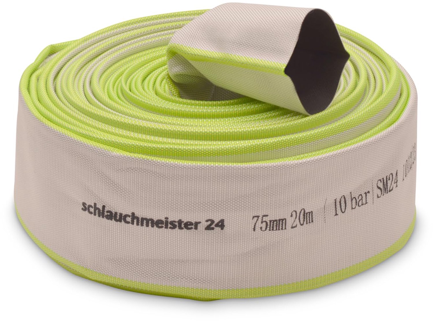 Platte Slang 75mm - 20 Meter - Voor Waterafvoer en Irrigatie