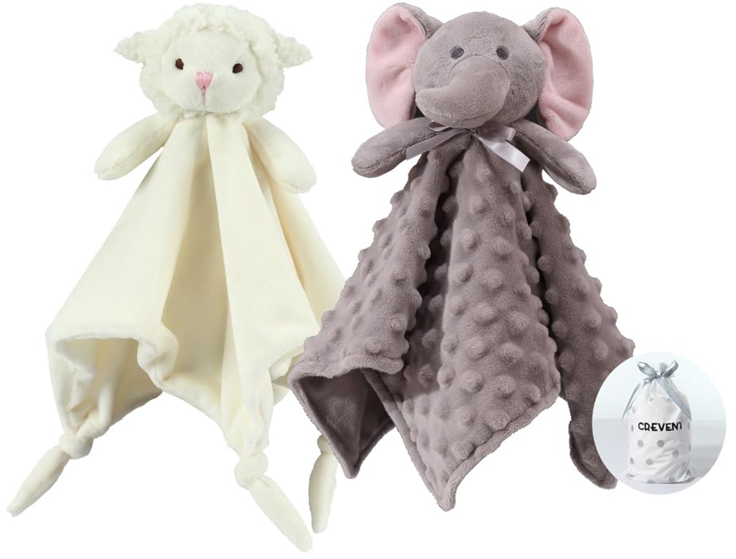 Zachte Fleece Deken - Olifant en Schaap